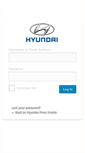 Mobile Screenshot of hyundaipressevents.com
